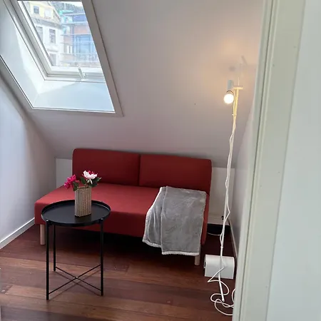 In The Middle Of In A Real Bergenshus From The 18th Century アパート